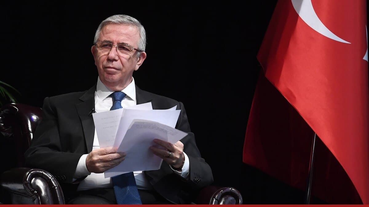 Ankara Büyükşehir Belediye Başkanı Mansur Yavaş · Fotoğraf: Ankara Büyükşehir Belediyesi