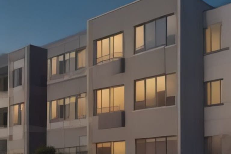 Akşamüstü, Kazımkarabekir ilçesindeki üç katlı öğrenci apartı önünde park etmiş belediye otobüsü; balkonda asılı birkaç futbol forması ve kapıda sırt çantaları, pencerelerden ışık sızıyor, insanlar uzak ve yüzleri görünmüyor
