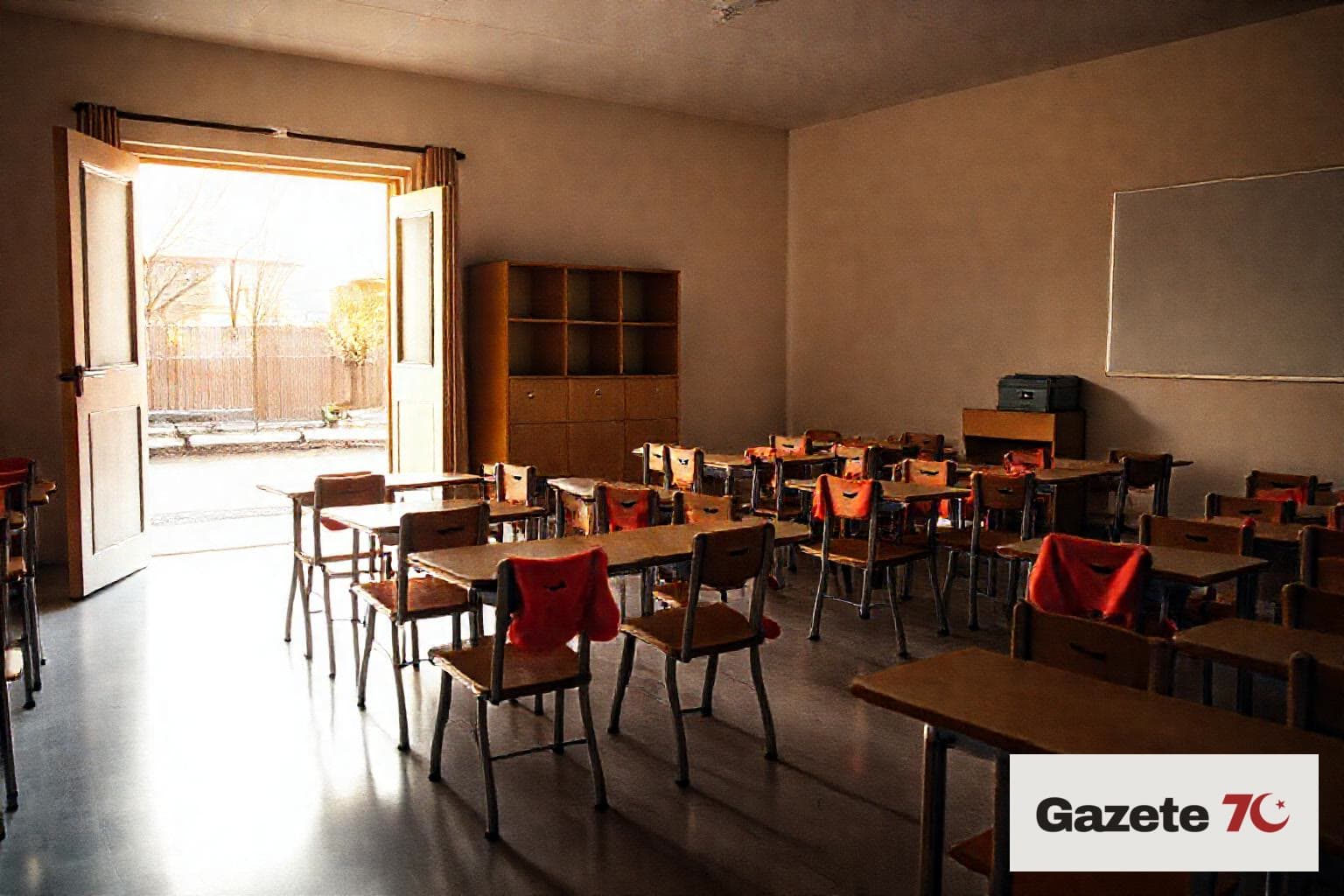 İllüstrasyon · Bir haftadır öğretmensiz kalan öğrenciler: Kağıtta öğretmen var, sınıfta yok