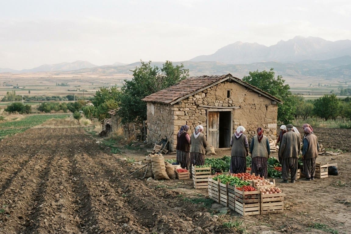 Sarıveliler'de üreticilere kooperatifleşme ve kırsal kalkınma eğitimi