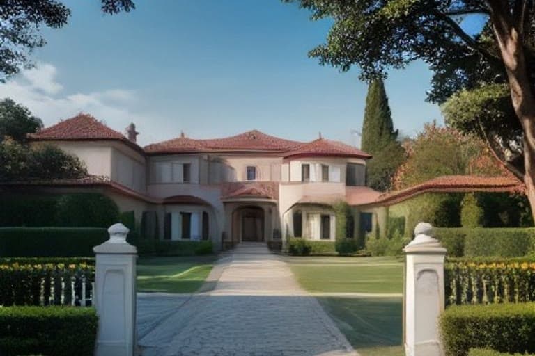 Büyükçekmece Alkent 2000'de denize bakan, iki katlı modern villaların bulunduğu, çitlerle çevrili sakin site; ön planda boş kaldırım ve site girişi, arka planda deniz hattı görülüyor. Fotoğraf gündüz, hafif sabah ışığında çekilmiş gibi.