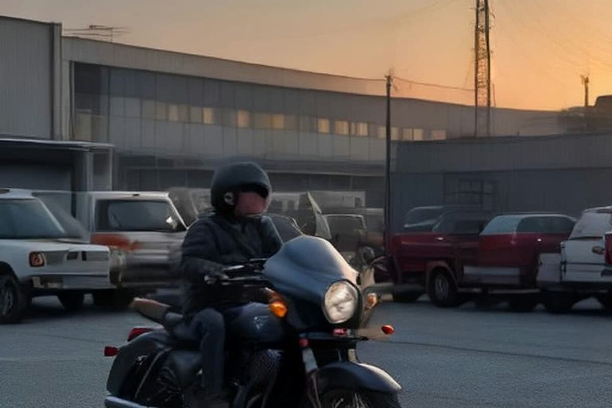 Karaman Sanayi Sitesi'nde 'dur' ihtarına uymayan motosiklete 310 bin lira ceza