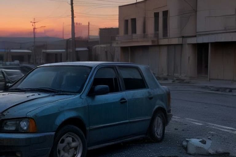 İllüstrasyon · Tabduk Emre'de zincirleme kaza: 2 yaralı