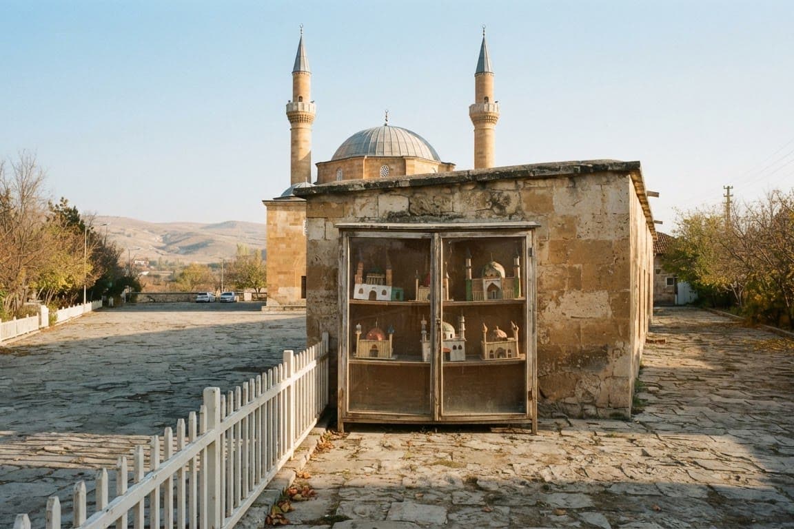 İllüstrasyon · 4-6 Yaş Kur’an Kursu Öğrencilerinin Camii Maketleri Sergisi açıldı/iddia edildi