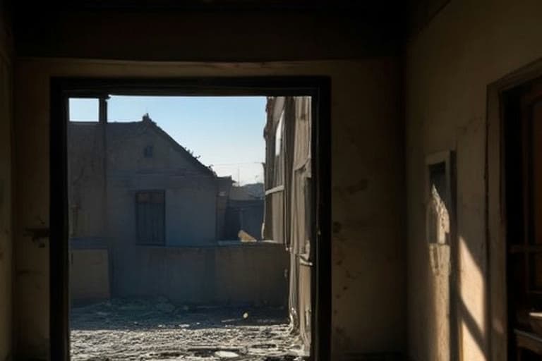 AFAD, Güldere'deki yangında maddi hasar gören konutta hasar kaydı tuttu
