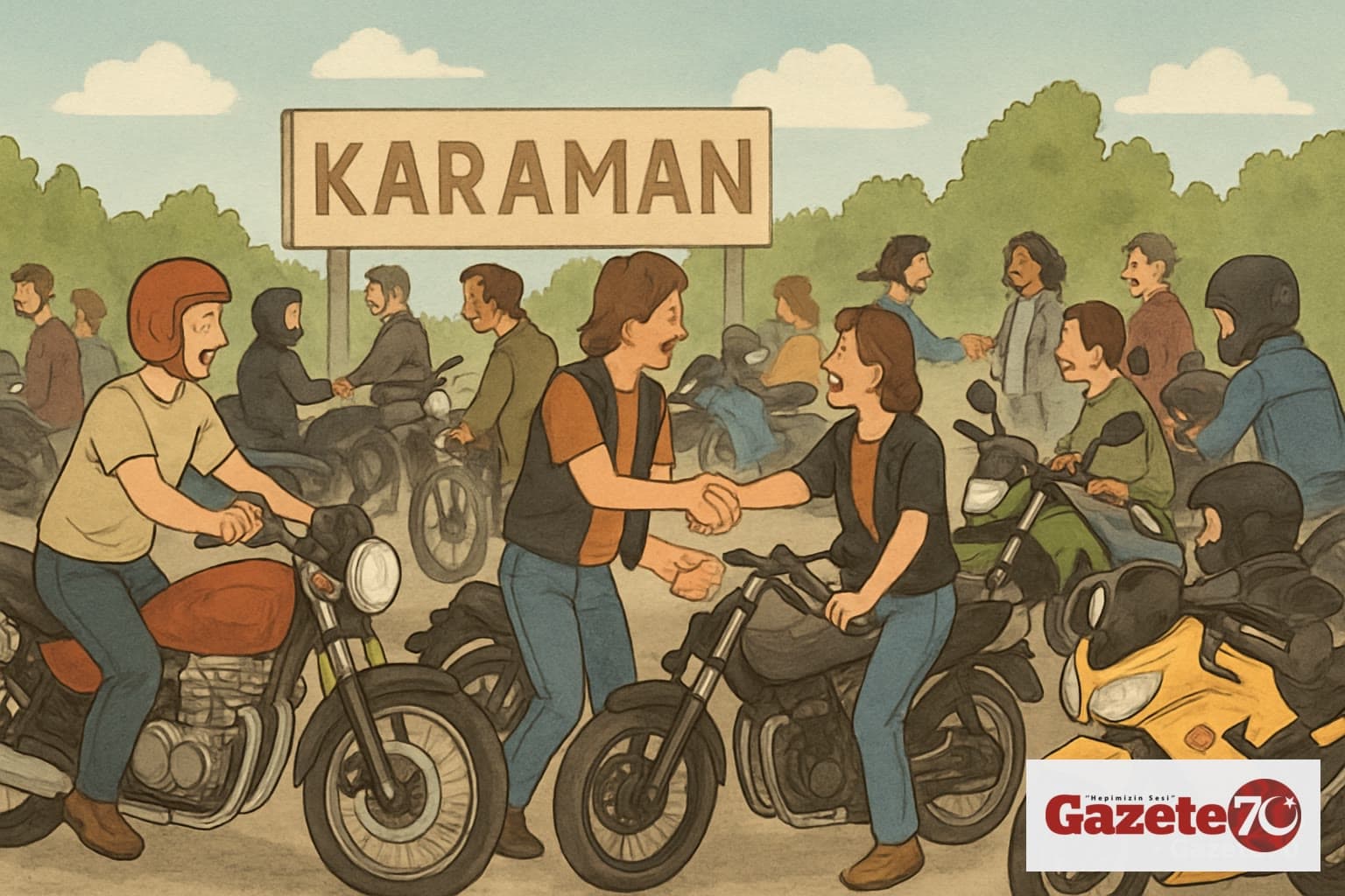 Karaman70 Motosiklet Spor Kulübü faaliyete başladı