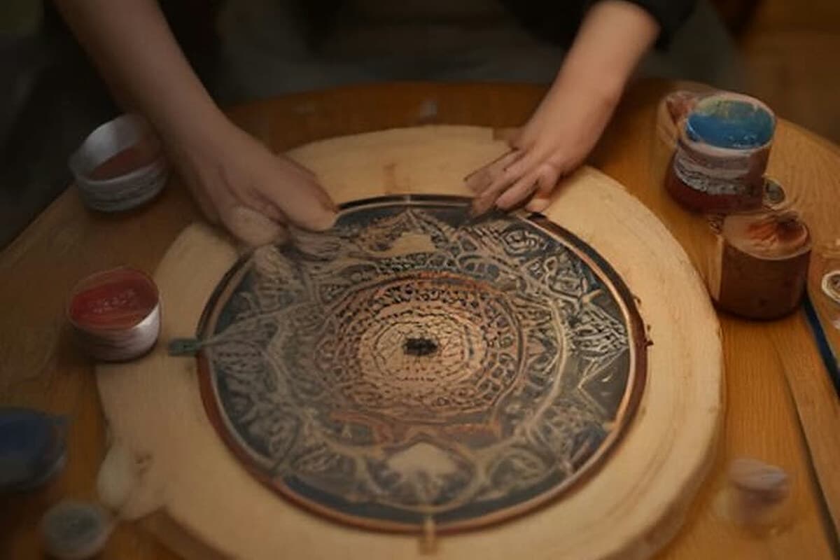 Karaman Gençlik Merkezi'nde mandala etkinliği yapıldı